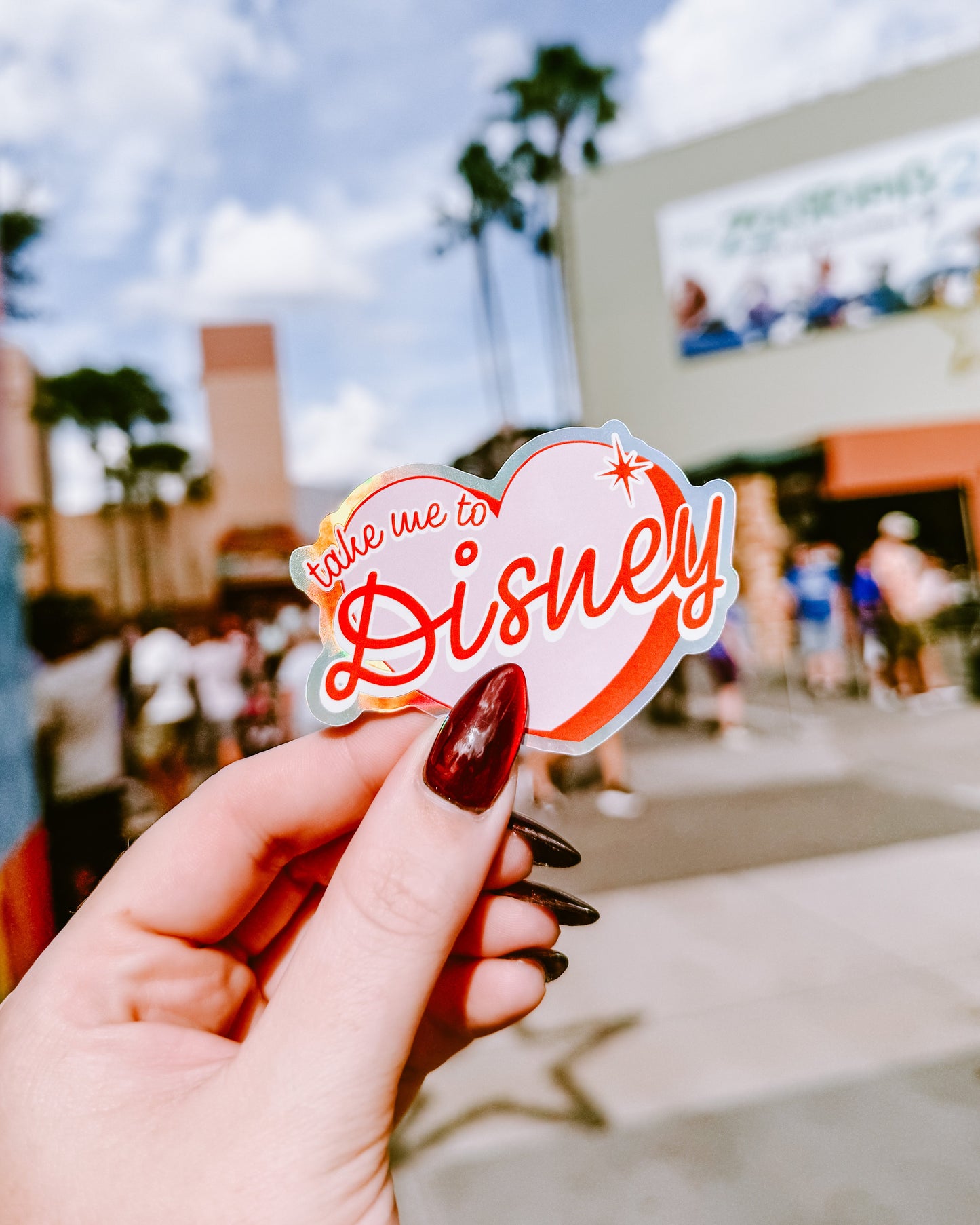Take Me To Disney Sticker