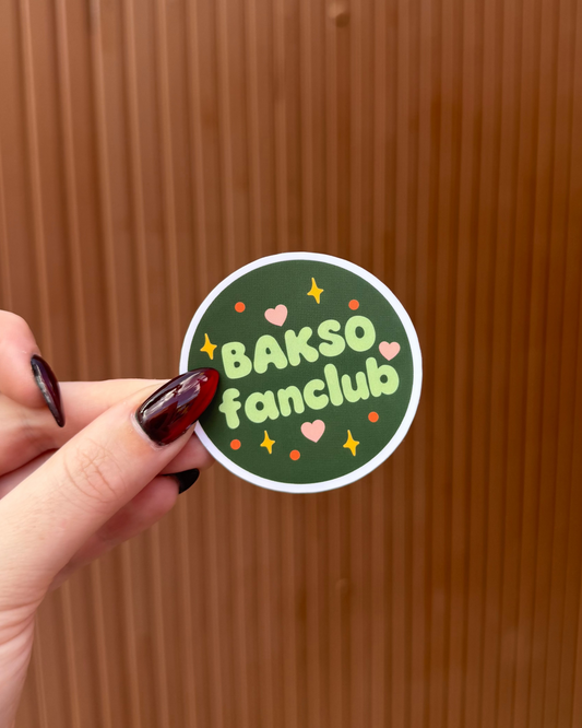 Bakso Fanclub Sticker