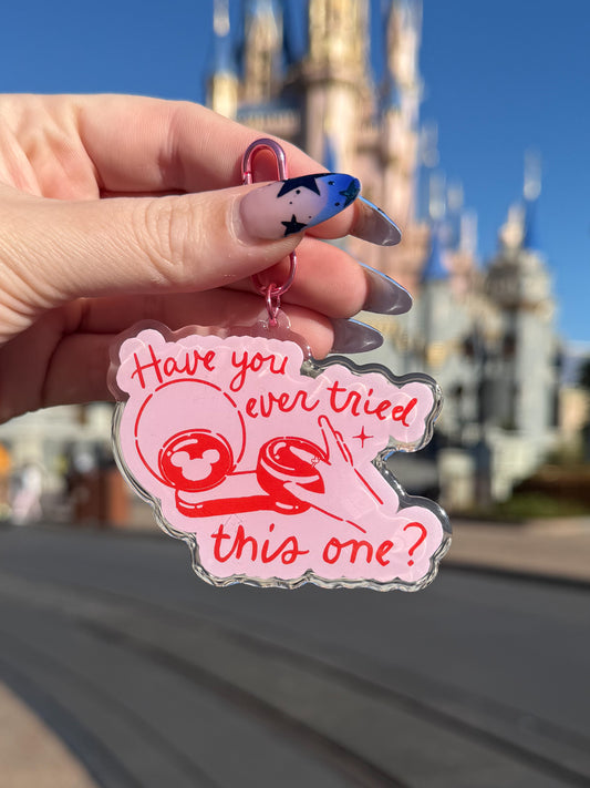 Have You Ever Tried This One? Bag Charm