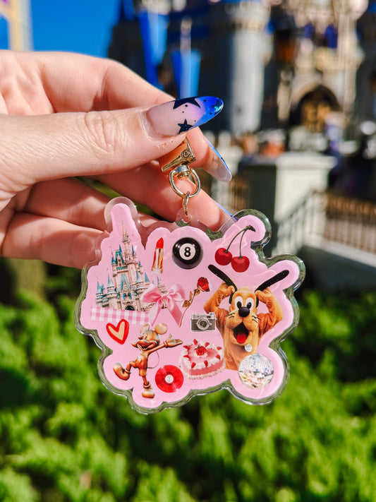 Junk Journal Bag Charm