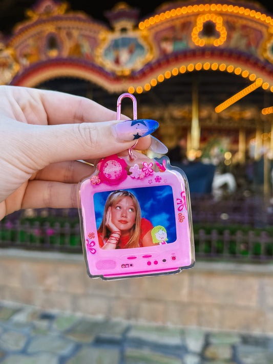 Lizzie McGuire Vintage TV Bag Charm