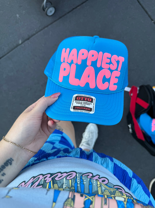 Happiest Place Trucker Hat