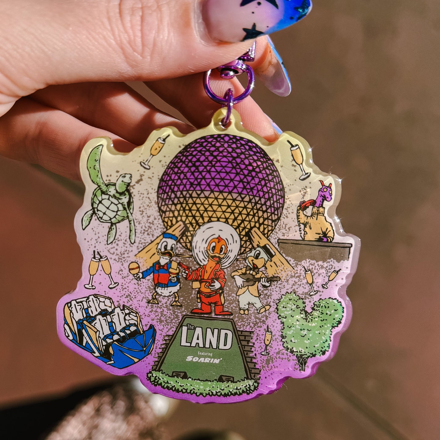 Epcot Bag Charm
