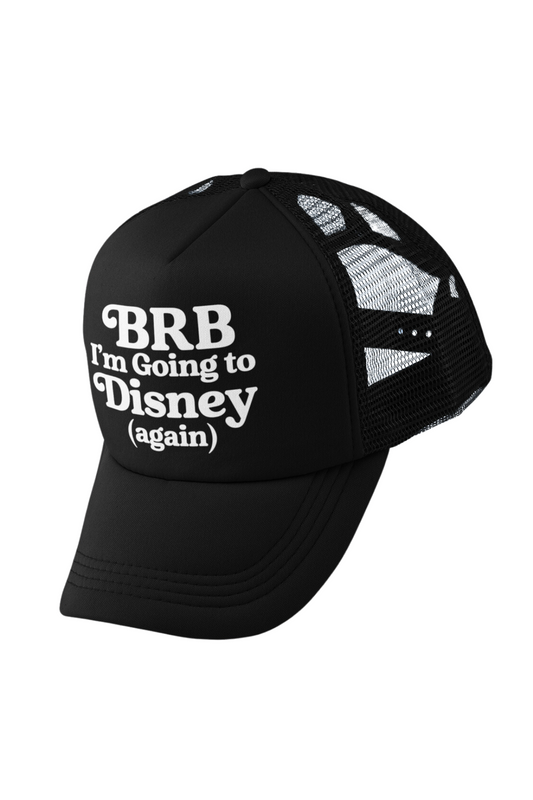 PRE ORDER Black & White BRB Trucker Hat