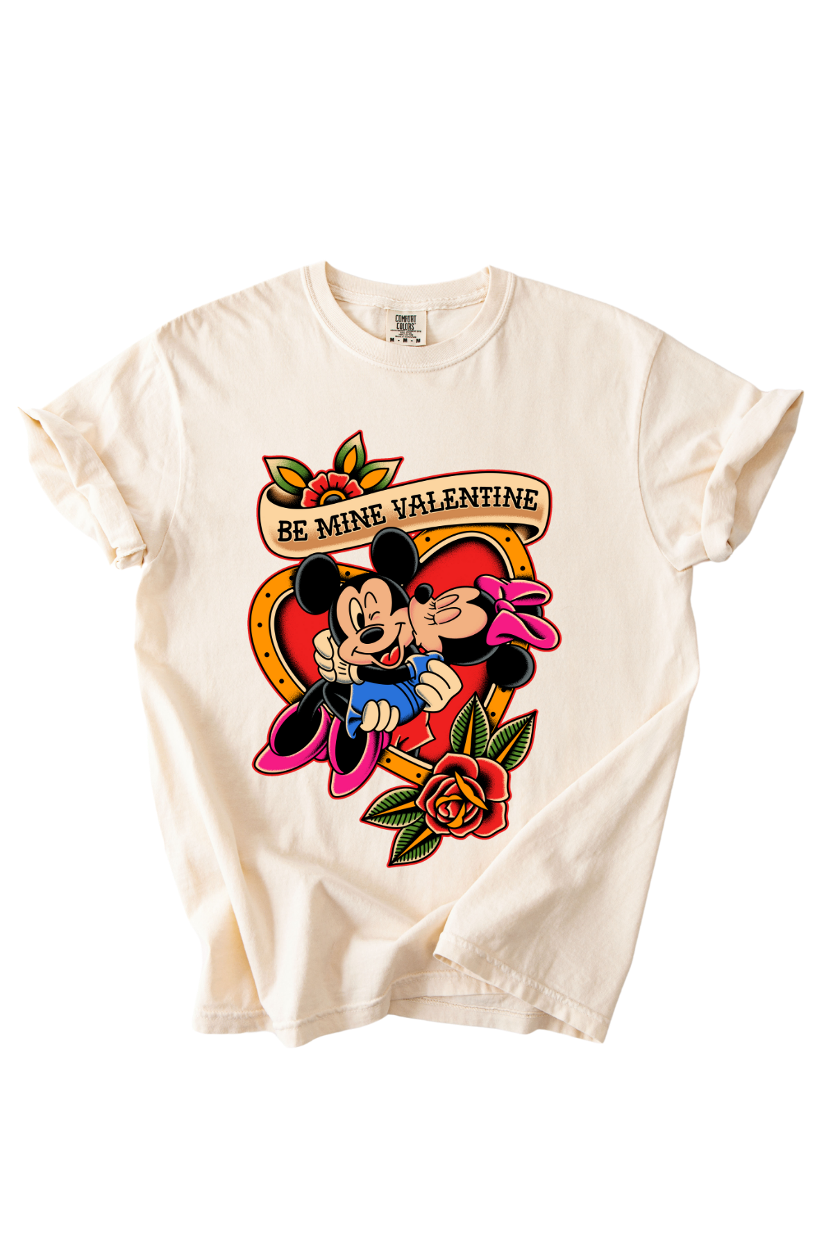 Mickey + Minnie Valentines Tee