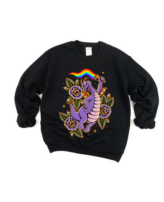 Figment Tattoo Crewneck