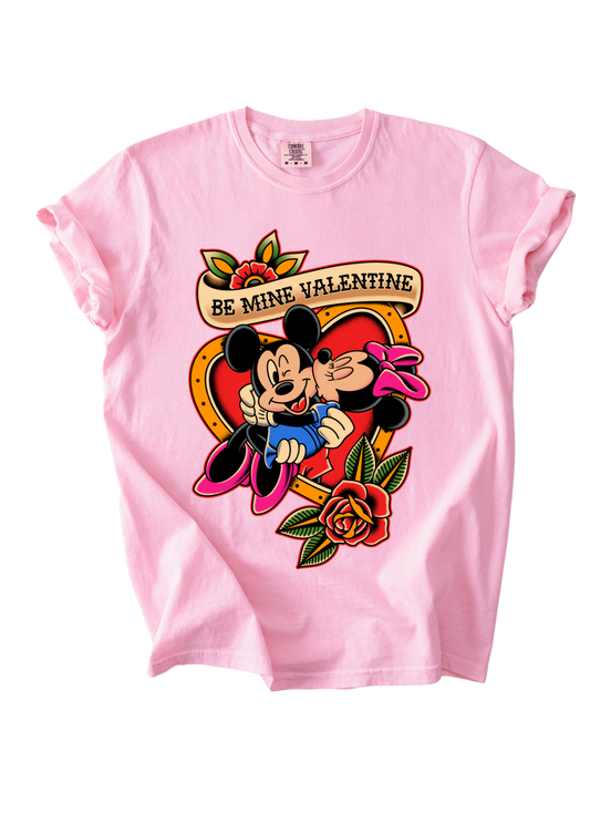 Mickey + Minnie Valentines Tee