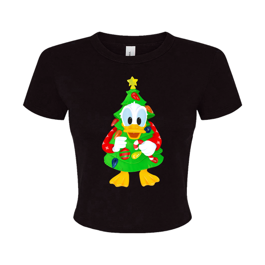 Christmas Tree Donald Baby Tee