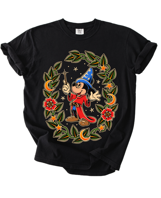 Sorcerer Mickey Tattoo Tee