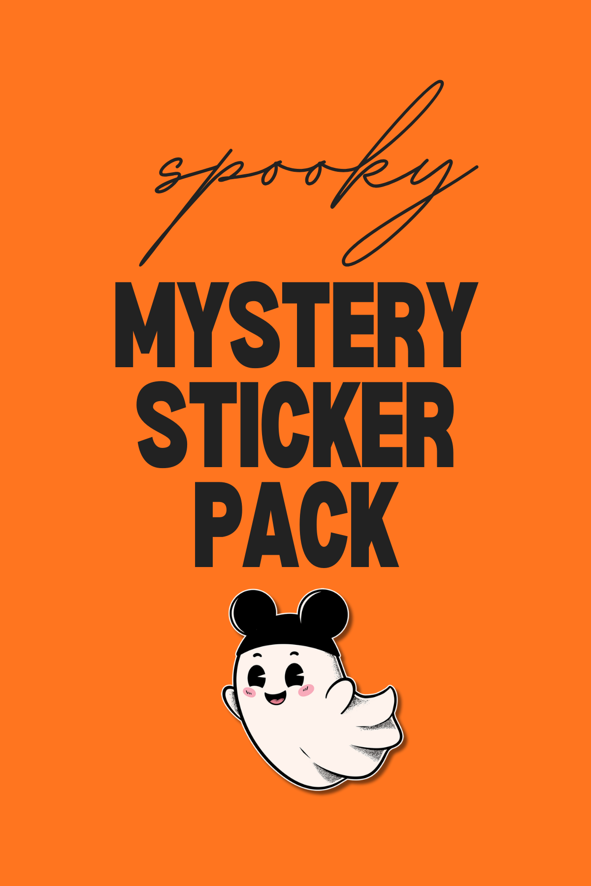 Spooky Sticker Mystery Pack