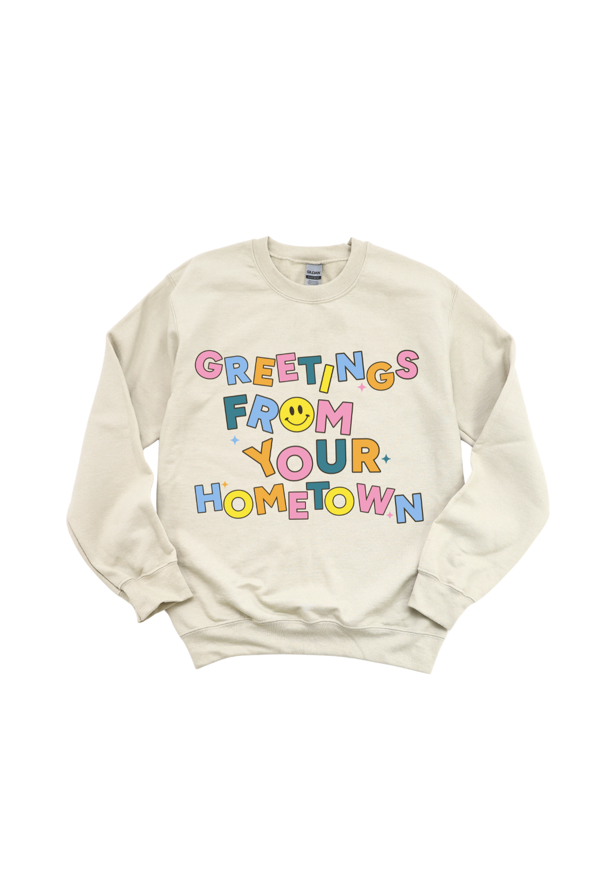 Greetings From Your Hometown Crewneck