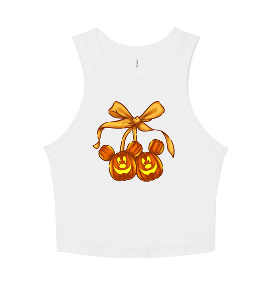 Coquette Pumpkin Crop Tank