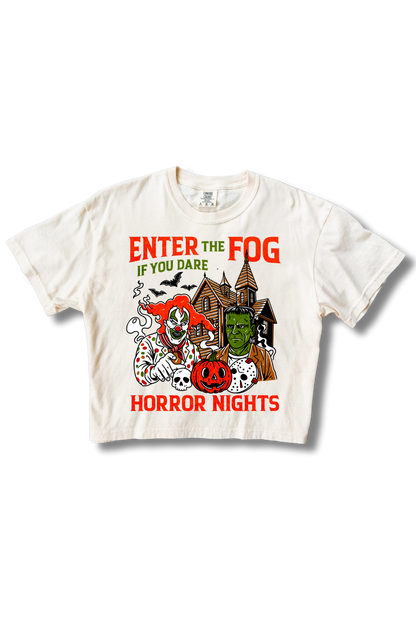 Enter The Fog Boxy Crop