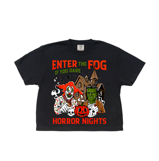 Enter The Fog Boxy Crop