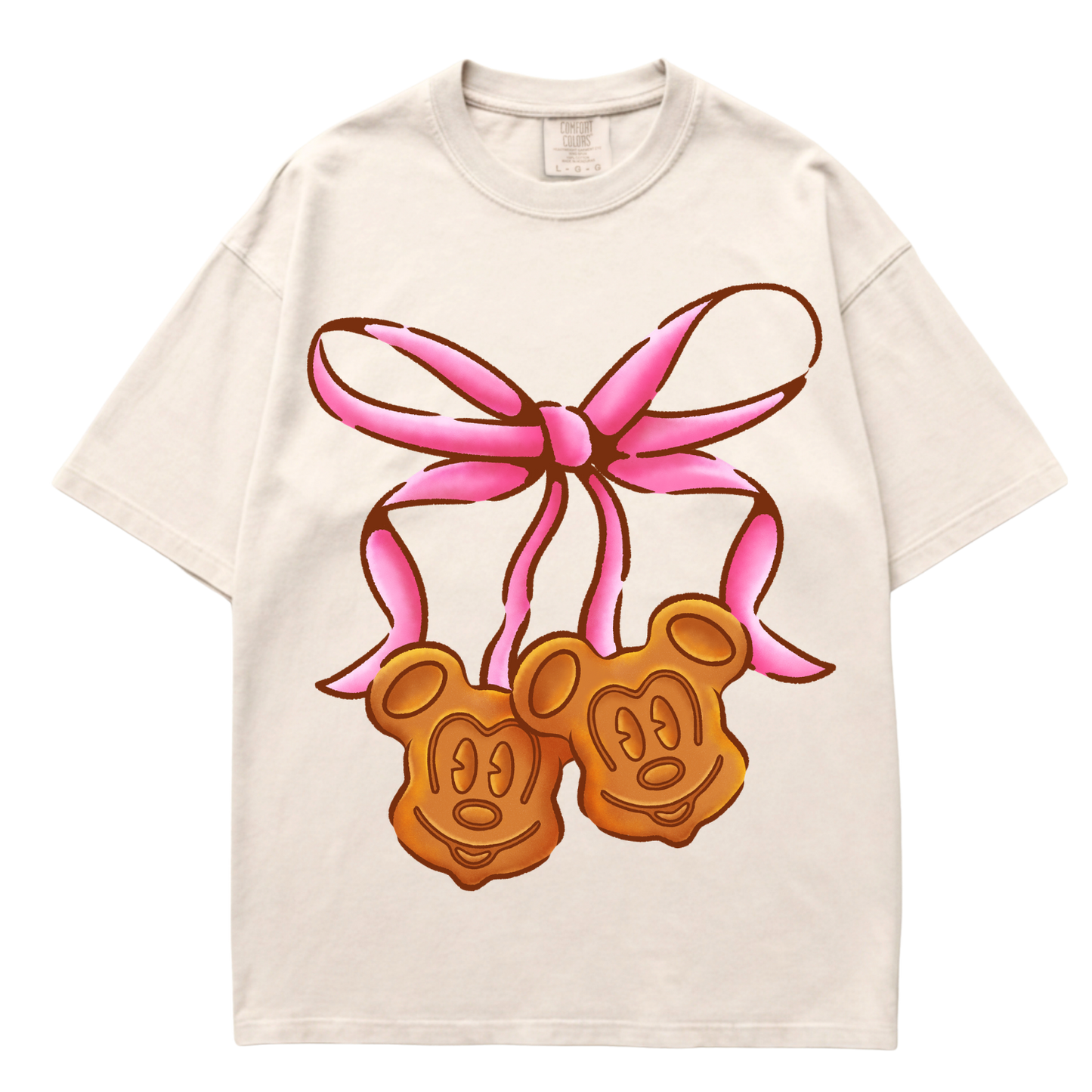 Coquette Waffle Tee