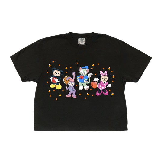 Duffy & Friends Halloween Crop Tee