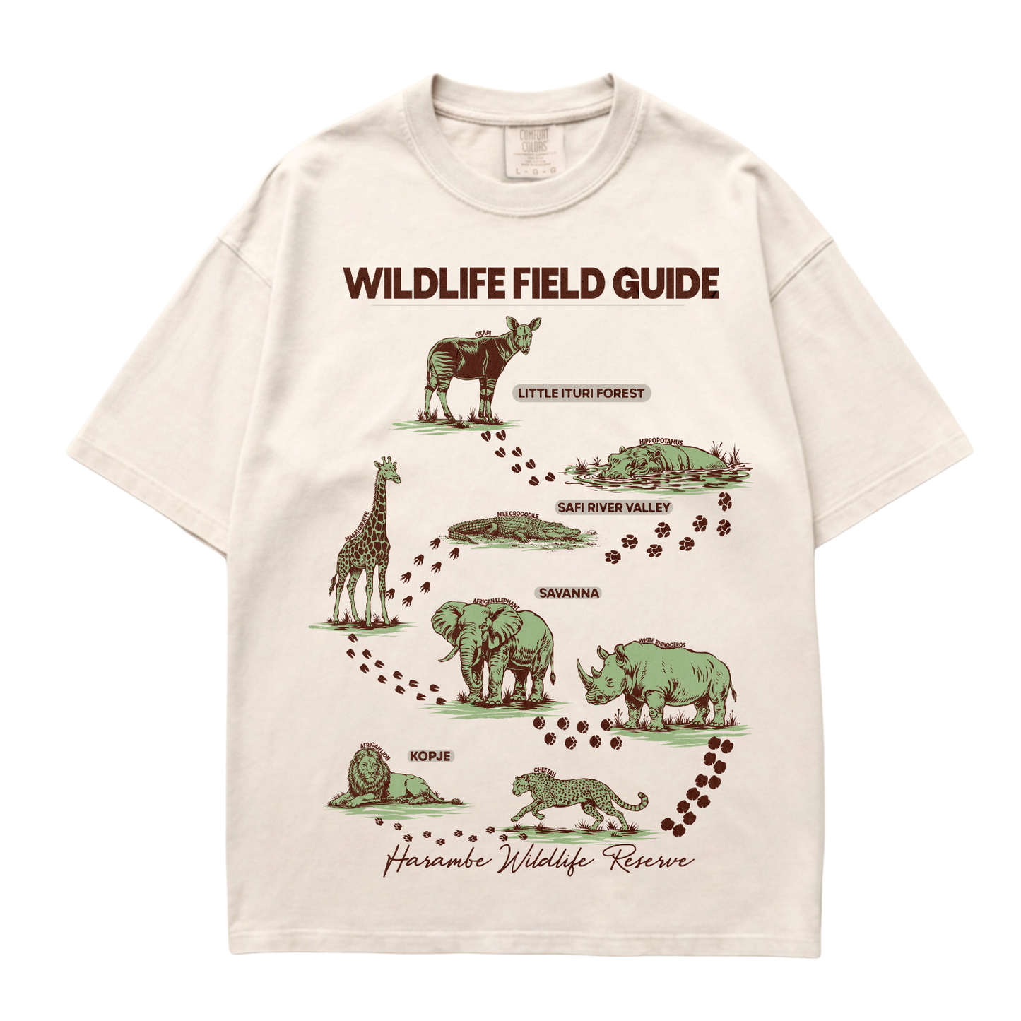 Haramabe Wildlife Reserve Tee