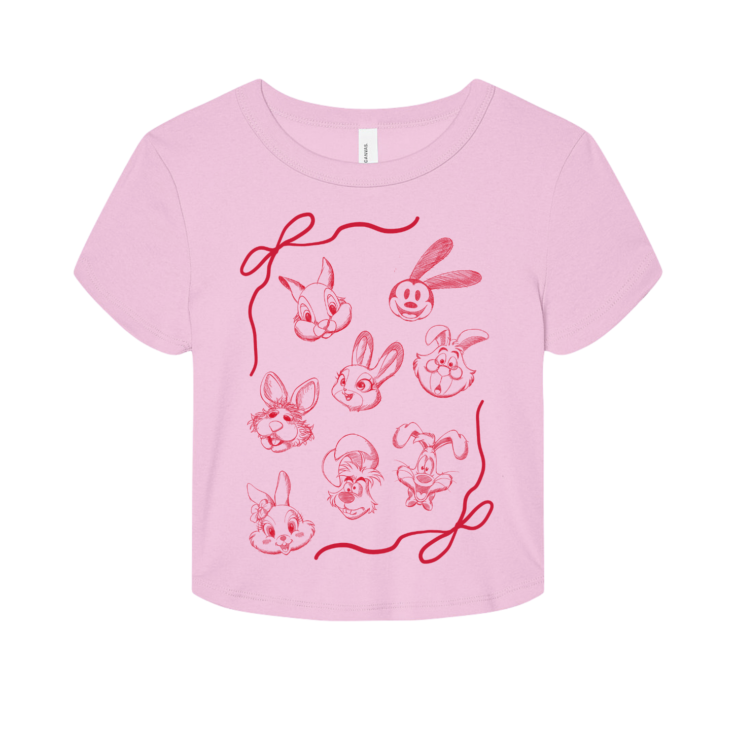The Bunny Micro Rib Baby Tee
