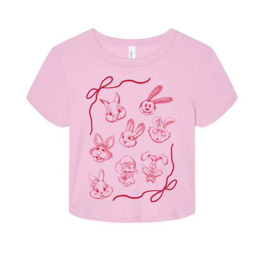 The Bunny Micro Rib Baby Tee