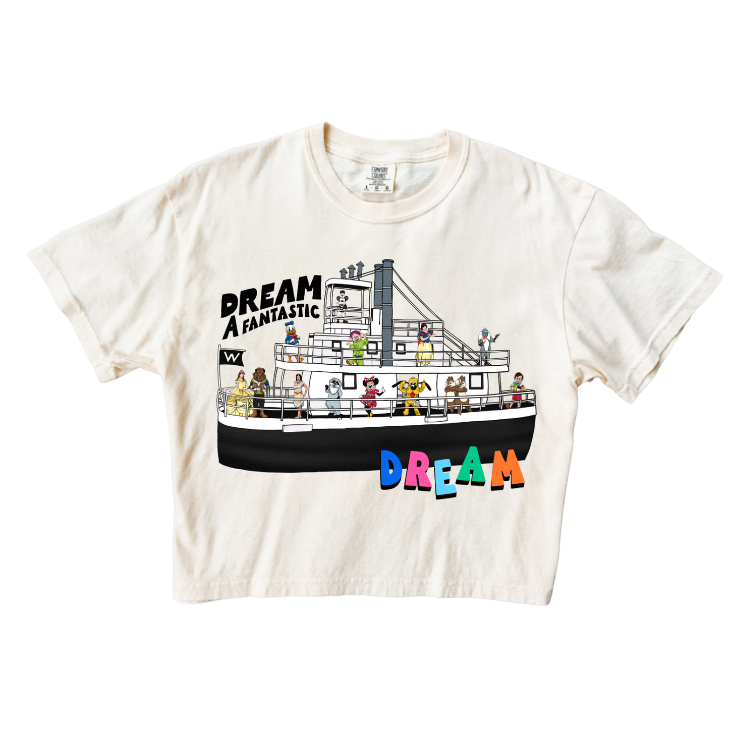 Fantasmic Finale Crop Tee