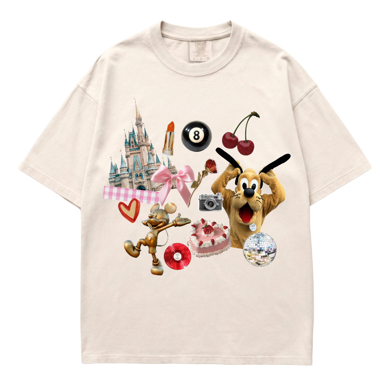 Park Junk Journal Collage Tee