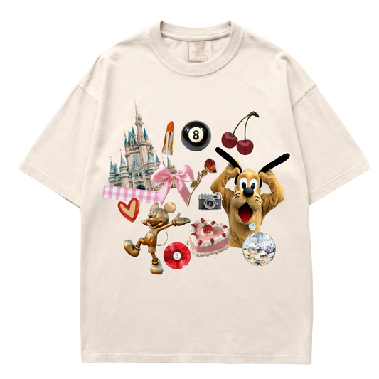 Park Junk Journal Collage Tee