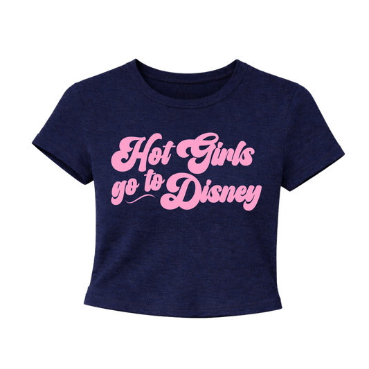 Hot Girls Go Micro Ribbed Baby Tee