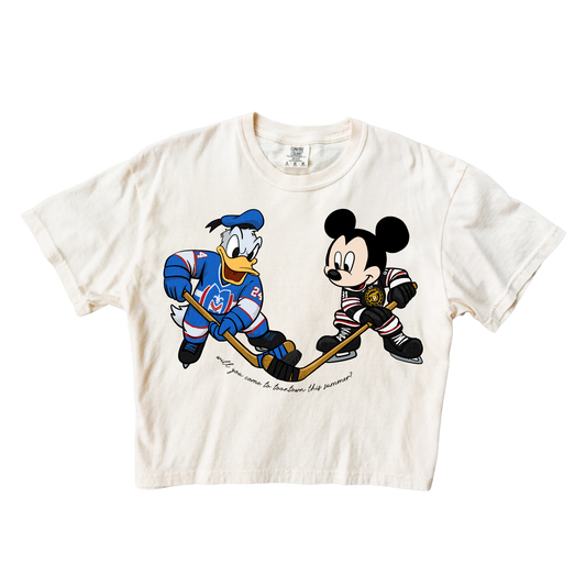 Will You Come To Toowntown This Summer? Crop Tee