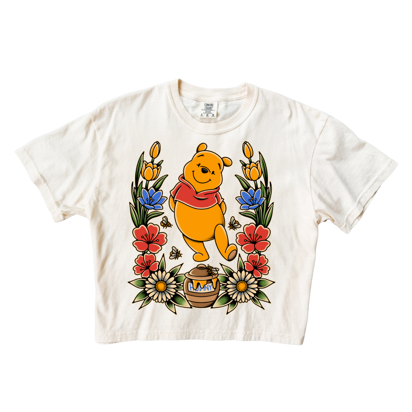 Winnie Tattoo Crop Tee
