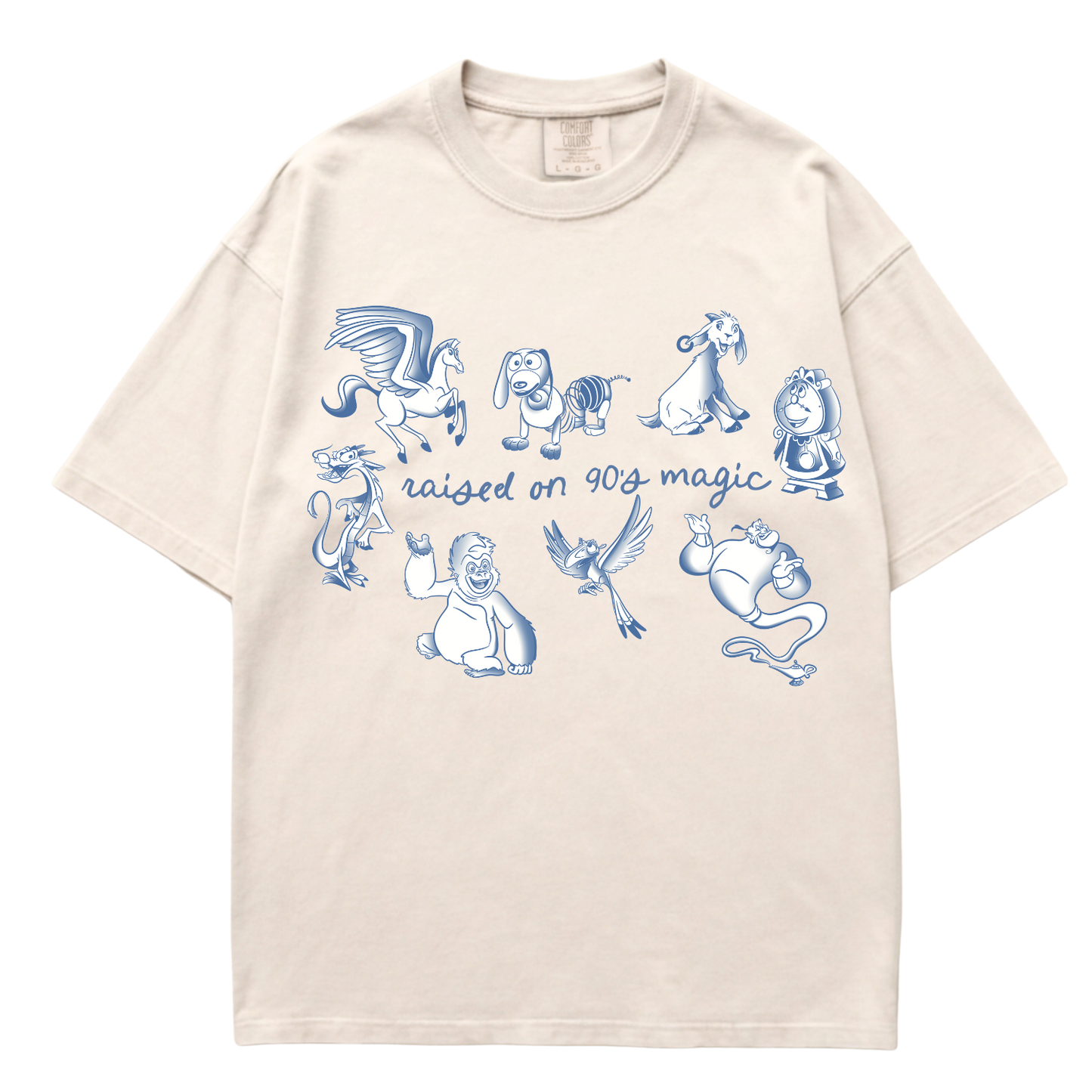 Raised on 90’s Magic Sidekicks Tee